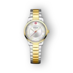 Wenger két tónusú karóra arany és ezüst szíjjal