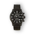 Hugo Boss fekete karóra számlap részletekkel