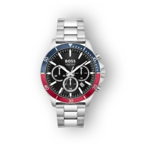 Boss férfi karóra rozsdamentes acél szíjjal.