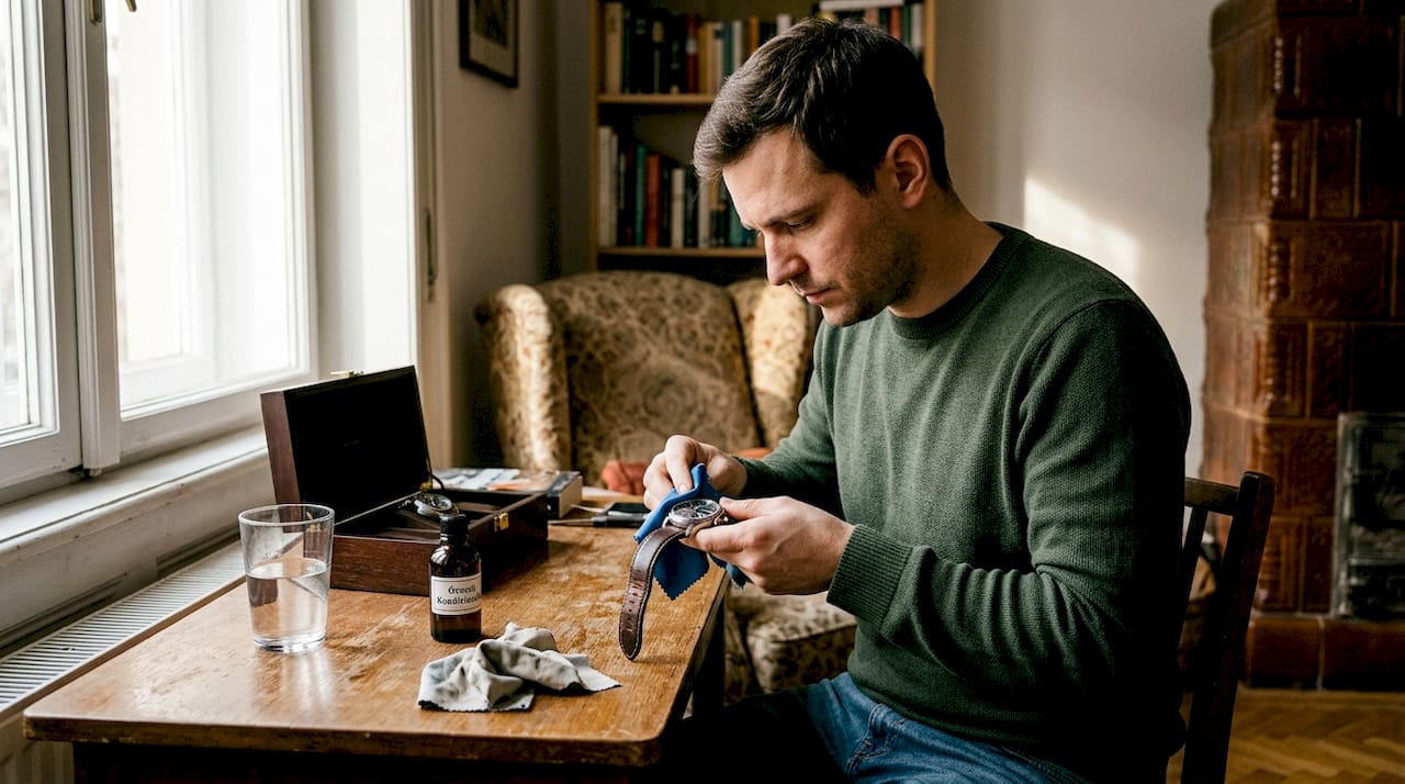 Hogyan tisztítsuk meg a karóránkat mikroszálas törlőkendővel?