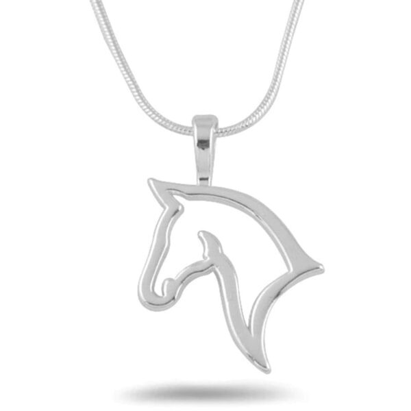 Hollow Horse fashion cute animal horse pendant neckla variants 0 min karóra