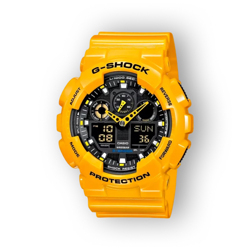 Casio G-Shock
  GA-100A-9AER