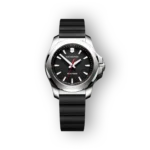 Victorinox karóra fekete szíjjal és acél tokkal