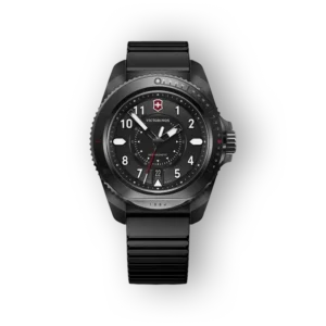 Victorinox Black műanyag számlapos karóra előlnézet