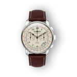 Zeppelin karóra krémszínű számlappal és barna szíjjal