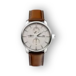 Zeppelin barna bőrszíjas férfi karóra előlnézetben