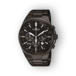 Citizen fekete férfi karóra elölnézetben