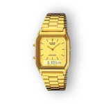 Casio karóra arany színű fém szíjjal