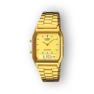Casio karóra arany színű fém szíjjal