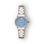 Emporio Armani női karóra ezüst-rózsaszín szíjjal