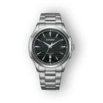 Citizen Eco-Drive férfi karóra elölnézetben ezüst színben