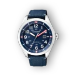 Citizen Eco-Drive férfi karóra kék számlappal és szíjjal