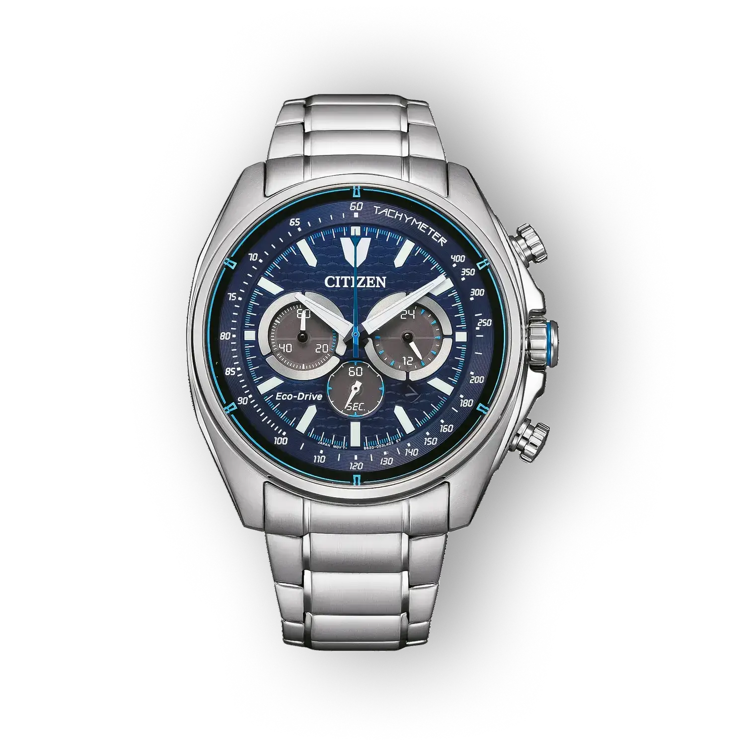 Citizen Eco-Drive férfi karóra, kék számlappal