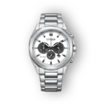 Citizen Eco-Drive férfi karóra fém szíjjal előlnézetben