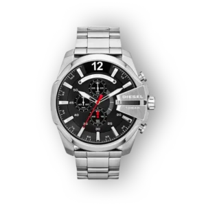 Diesel férfi karóra ezüst szíj és fekete számlap