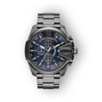 Diesel kronográfos karóra ezüst színű szíjjal