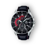 Casio Edifice férfi karóra fekete és piros számlappal