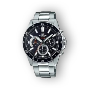 Casio Edifice rozsdamentes acél karóra előlnézetben