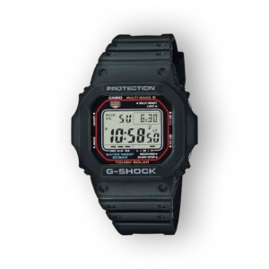 Casio G-Shock fekete digitális karóra elölnézetben