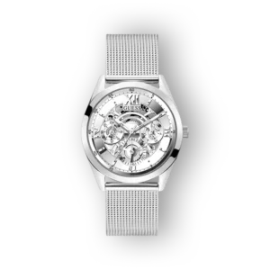 Guess férfi ezüst karóra előlnézeti kép