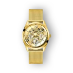 Guess arany színű karóra részletgazdag számlappal