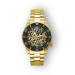 Guess férfi arany karóra fekete számlappal