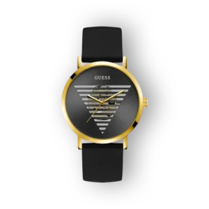 Guess fekete és arany karóra előlapi nézet