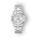 Guess női ezüst színű karóra előlnézetben