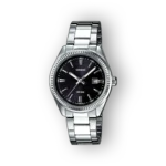 Casio fém szíjas karóra elölnézetben