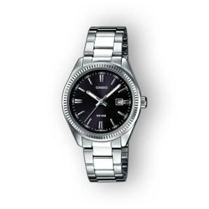 Casio fém szíjas karóra elölnézetben