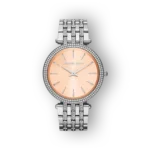 Michael Kors női ezüstóra rózsaarany számlappal