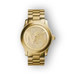 Arany színű Michael Kors MK5706 karóra, csillogó részletekkel.