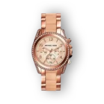 Michael Kors MK5943 rose gold karóra gyönyörű dizájnnal és strasszos kerettel.