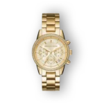 Arany színű Michael Kors Ritz MK6356 karóra, elegáns dizájnnal.