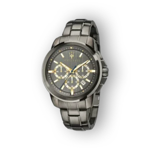 Maserati férfi karóra fekete nemesacél szíjjal