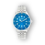 Roccobarocco RB.4886M-12M kék óra ezüstszínű szíjjal.