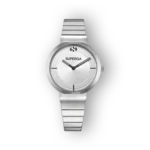 Superga ezüst női karóra előlnézetből.