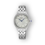 Seiko Classic SUR379P1 női karóra ezüst színű fém szíjjal.