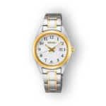 Seiko karóra arany és ezüst színű előlnézetben
