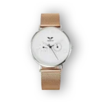 Vendetta karóra arany színű szíjjal előlnézetben