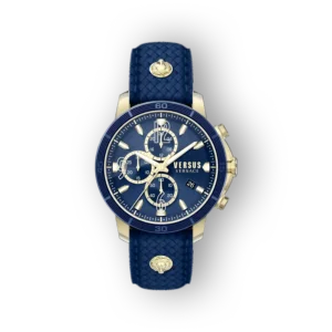 Versus Versace kék kronográf karóra elölnézetből