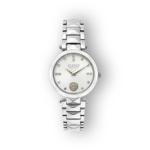 Versus Versace ezüst női karóra, előlnézet